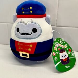 NWT, Yuri The Yeti Nutcracker Holiday Squad 2024 Plush Squishmallow, 5”, Kids